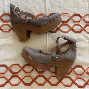 Free People ‘Buena Vista’ Platform Clog Sz 38